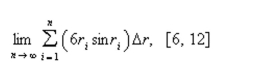 Express the limit as a definite integral on the given interval.