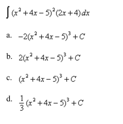 Find the indefinite integral.