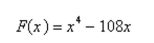 Find the minimum points of the function.