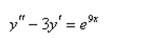Solve the differential equation using the method of variation of parameters.
