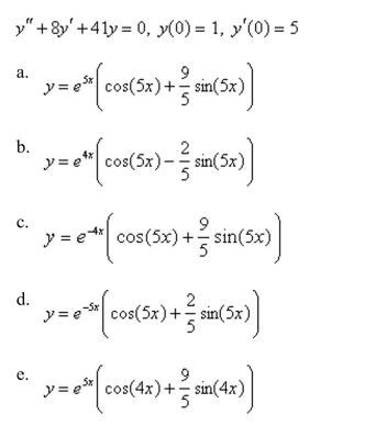 Solve the initial-value problem.