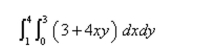 Calculate the iterated integral.