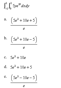 Calculate the iterated integral.