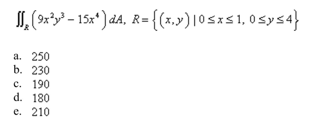 Calculate the double integral.