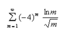 Test the series for convergence or divergence.