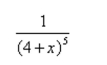 Use the binomial series to expand the function as a power series.Find the radius of convergence.