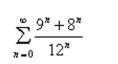 Determine whether the given series converges or diverges.If it converges, find its sum.