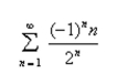 Determine whether the series converges or diverges.