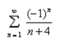 Determine whether the series converges or diverges.