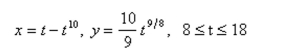 Set up, but do not evaluate, an integral that represents the length of the parametric curve.