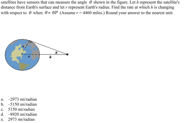 satellites observe Earth, they can scan only part of Earth's surface. Some
