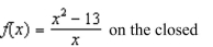 Determine whether Rolle's Theorem can be applied to