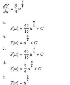 the general solution of the differential equation below and check the result by differentiation.