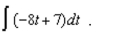 the indefinite integral