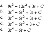 the indefinite integral