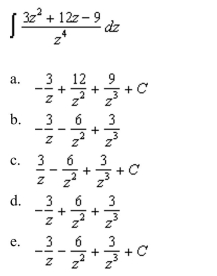 the indefinite integral and check the result by differentiation.