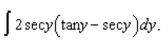 the indefinite integral