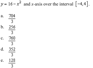 the limit process to find the area of the region between the graph of the function