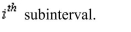 Write the following limit as a definite integral on the interval point in the