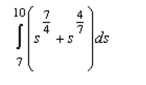 Evaluate the definite integral of the algebraic function. Use a graphing utility to verify your results.