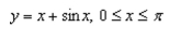 Determine the area of the given region.