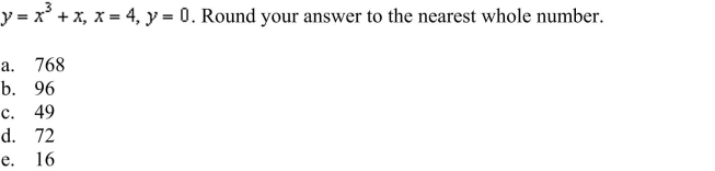 the area of the region bounded by the graphs of the equations