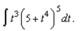 the indefinite integral
