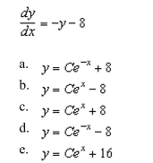 Solve the differential equation.
