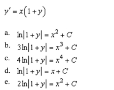 Solve the differential equation.