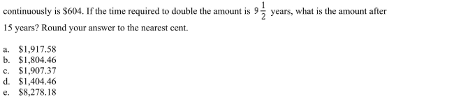 initial investment in a savings account in which interest is compounded