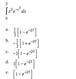 the definite integral.