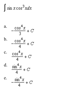 the indefinite integral.