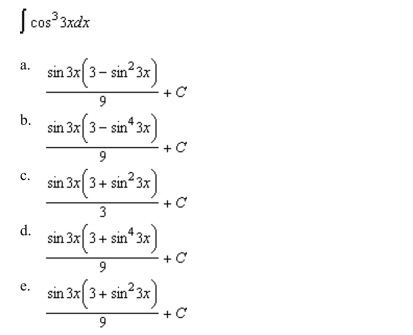 the indefinite integral.