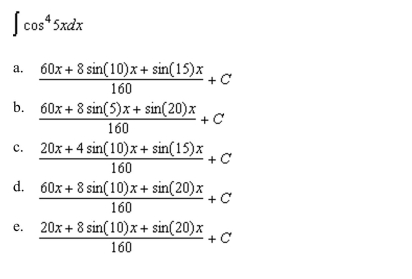 the indefinite integral.