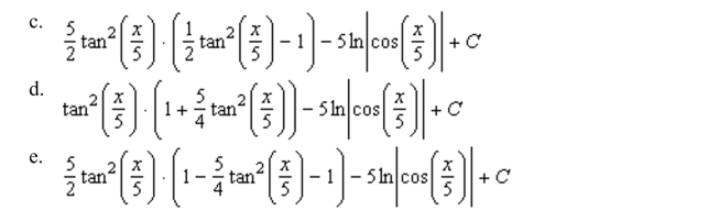 the indefinite integral.