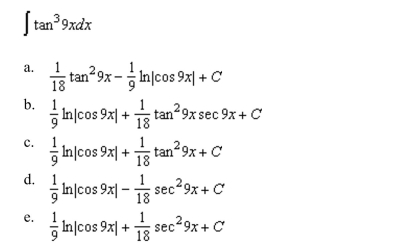 the indefinite integral.