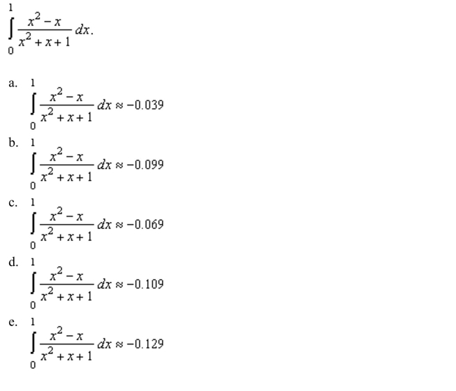 Evaluate the definite integral