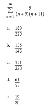 the sum of the convergent series.
