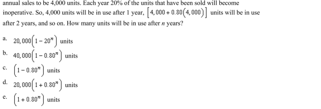 Suppose an electronic games manufacturer producing a new product estimates the