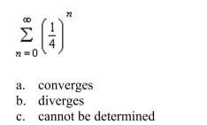 Determine the convergence or divergence of the series.