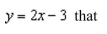 a set of parametric equations for the rectangular equation