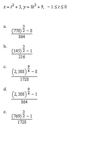 the arc length of the curve on the given interval.