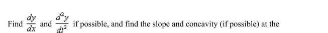 point corresponding to t = 5.