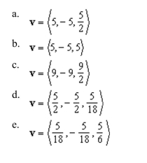 the vector v with the magnitude