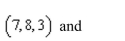 a set of parametric equations of the line through the points