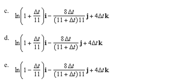 Given the vector-valued function below, evaluate