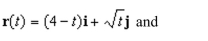 Sketch the curve represented by the vector-valued function give the orientation of the curve.