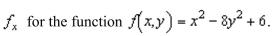 the partial derivative