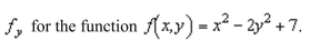 the partial derivative