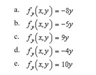 the partial derivative